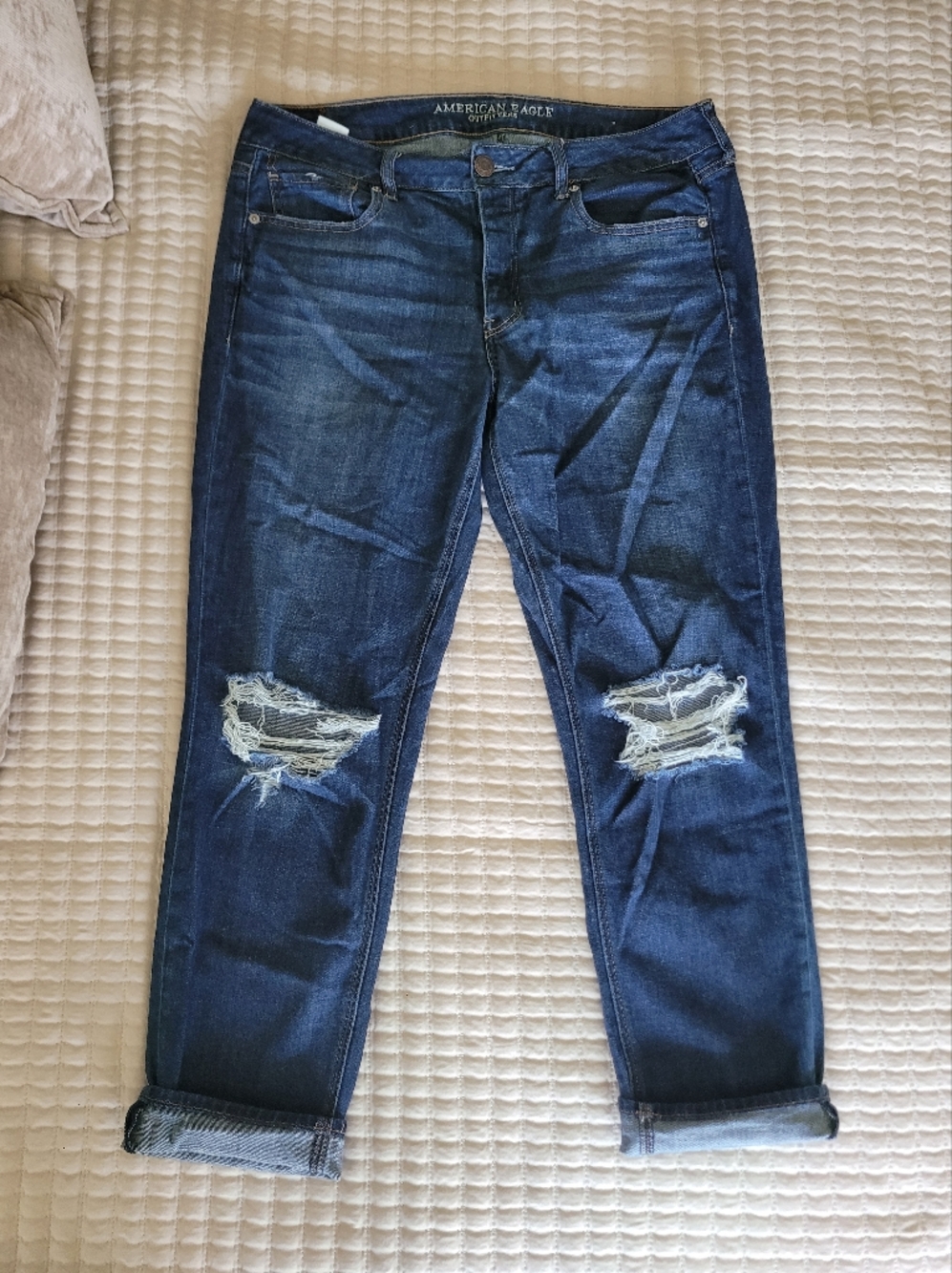 American Eagle Outfitters TOMGIRL Blue Denim Jeans